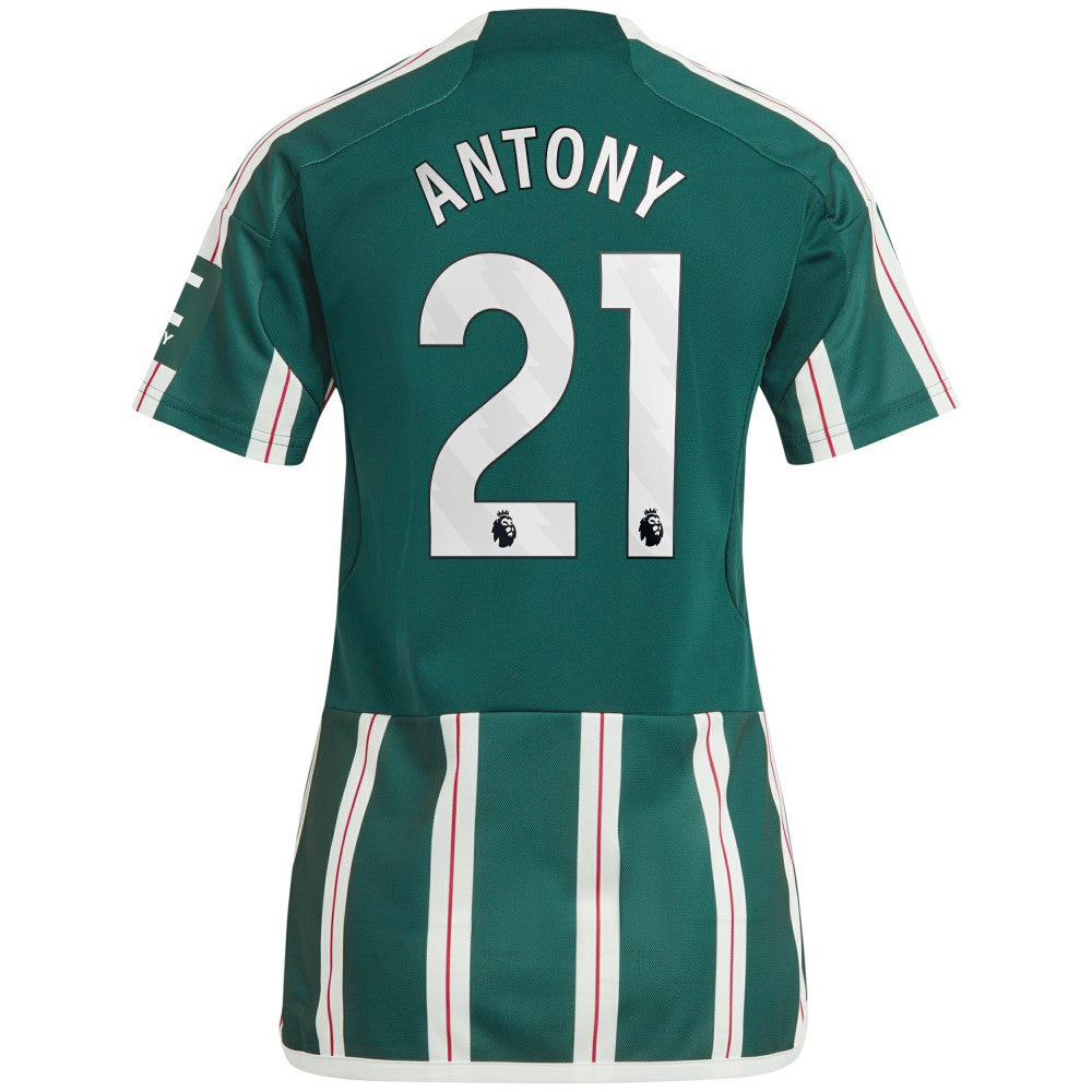 Antony Manchester United Women's 2023/24 Away Replica Player Jersey Green sale