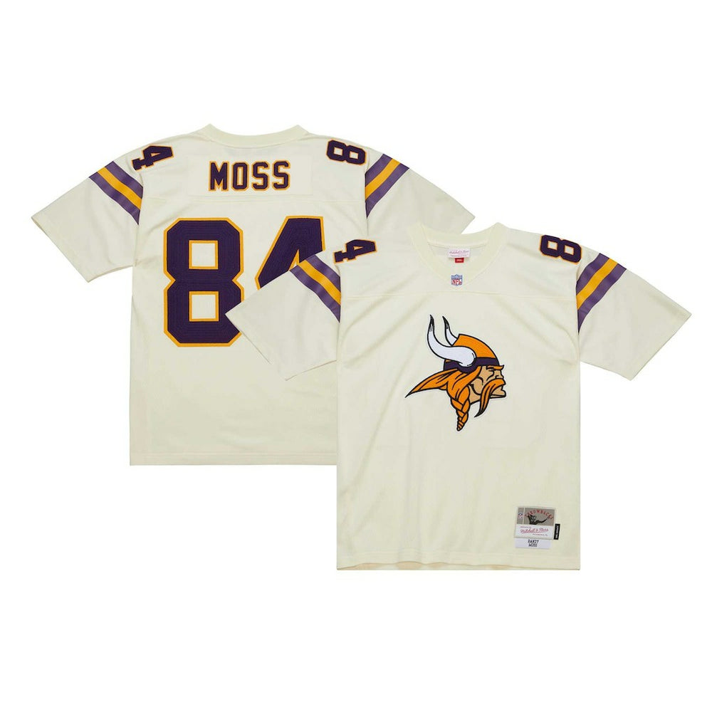 NFL Randy Moss Minnesota Vikings Chainstitch Legacy Jersey - Cream online