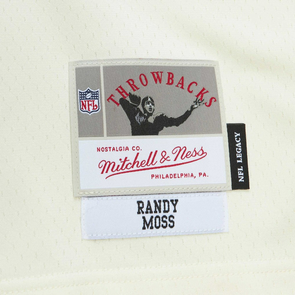 NFL Randy Moss Minnesota Vikings Chainstitch Legacy Jersey - Cream online