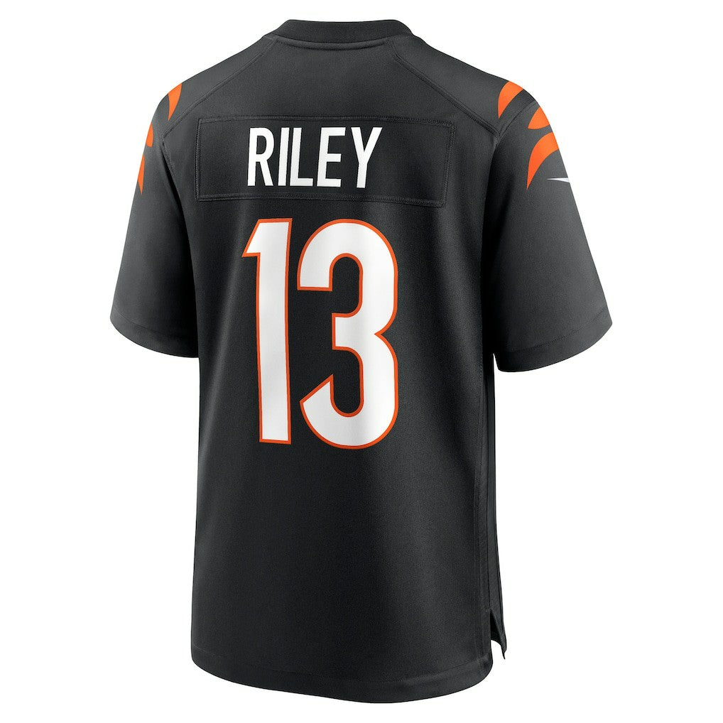 Ken Riley Cincinnati Bengals Retired Player Game Jersey Black