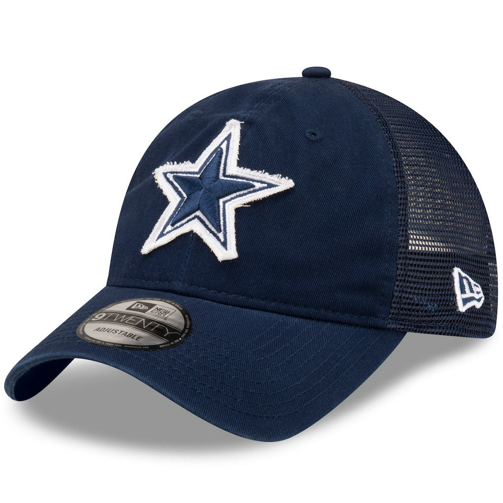 Dallas Cowboys New Era Game Day 9TWENTY Adjustable Trucker Hat Navy