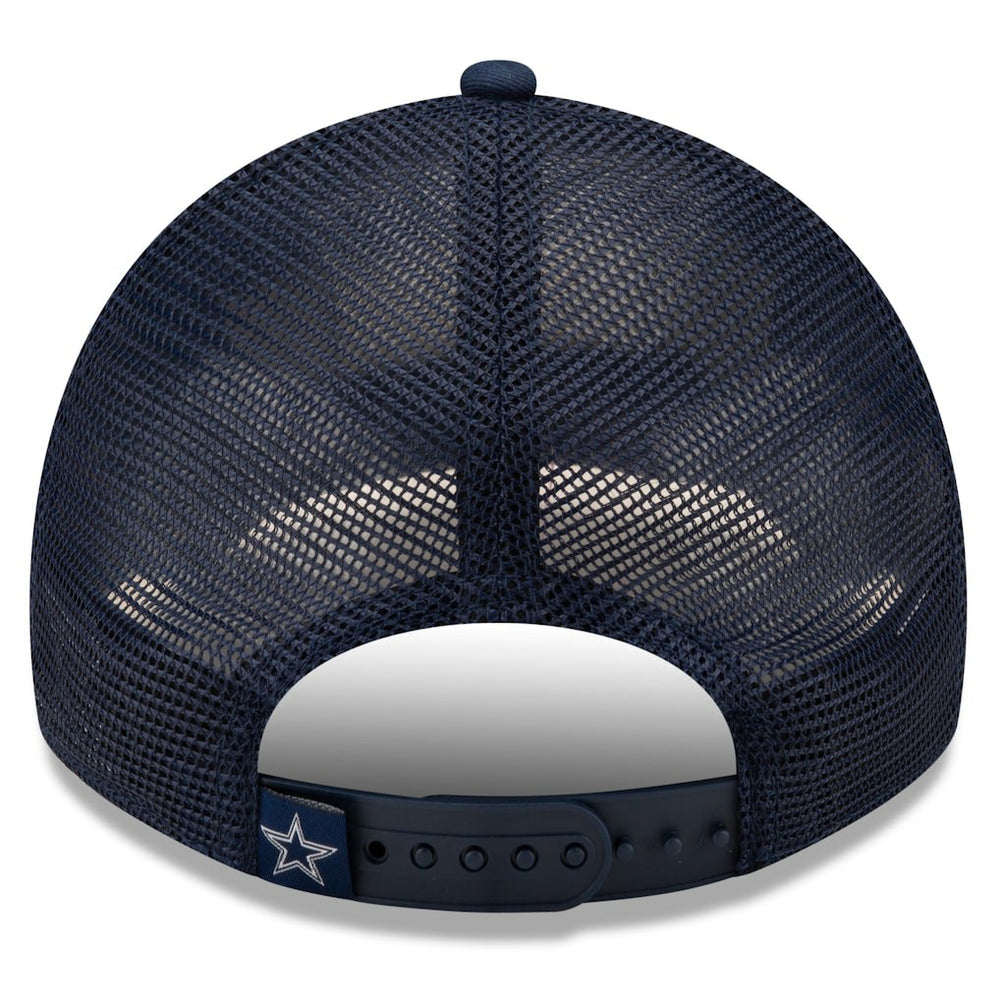 Dallas Cowboys New Era Game Day 9TWENTY Adjustable Trucker Hat Navy