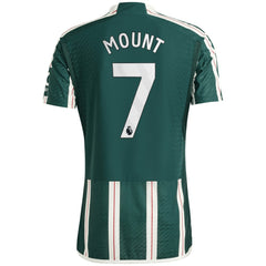 Mason Mount Manchester United 2023/24 Away Player Jersey Green