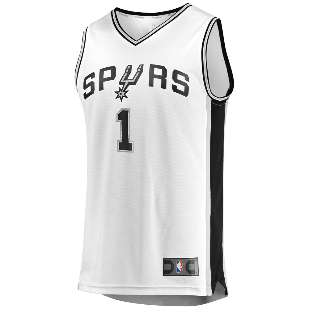 Victor Wembanyama San Antonio Spurs Fast Break Player Jersey Association Edition White