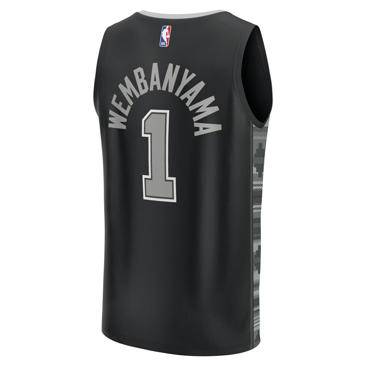 Victor Wembanyama San Antonio Spurs Fast Break Player Jersey Statement Edition Black