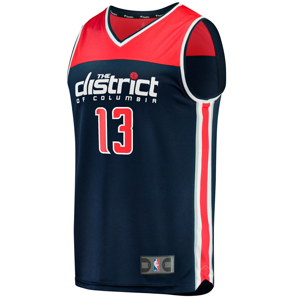 Jordan Poole Washington Wizards Fast Break Player Jersey Statement Edition Navy