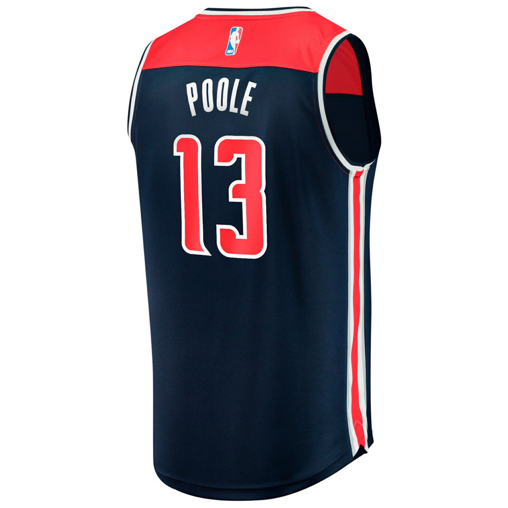 Jordan Poole Washington Wizards Fast Break Player Jersey Statement Edition Navy