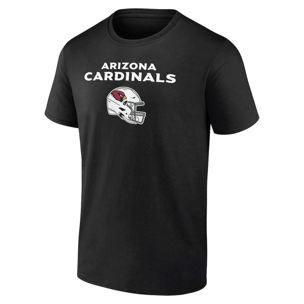 Arizona Cardinals Personalized Name & Number Team Wordmark T-Shirt Black