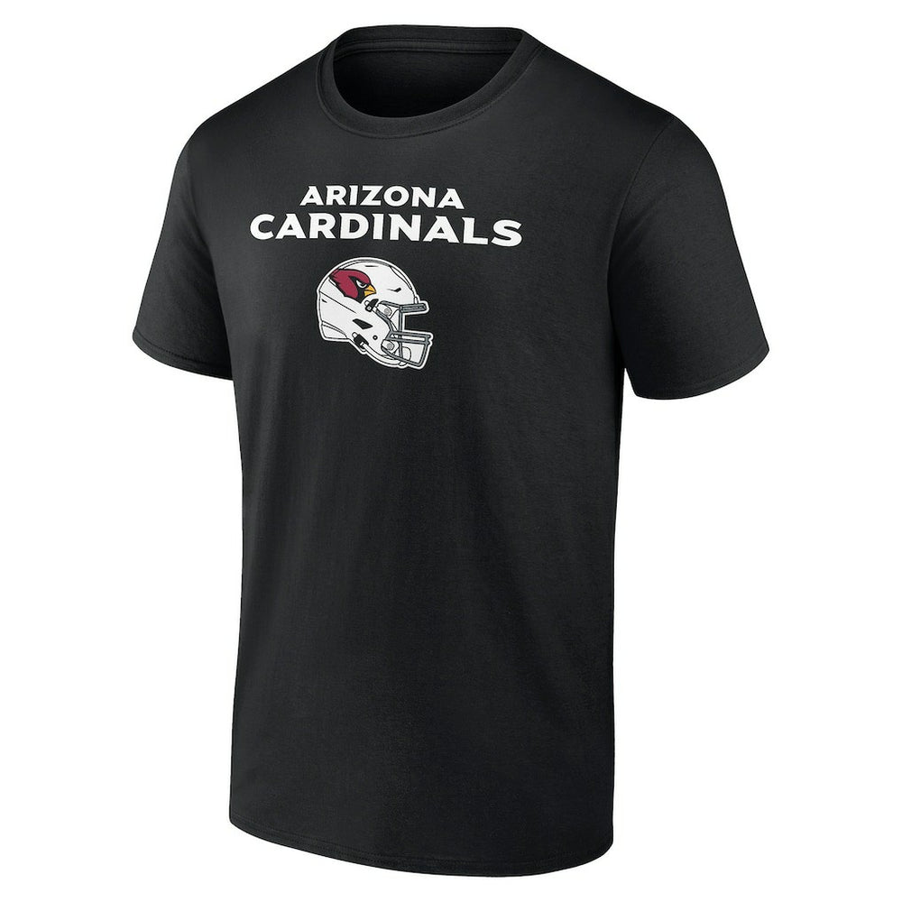Arizona Cardinals Personalized Name & Number Team Wordmark T-Shirt Black