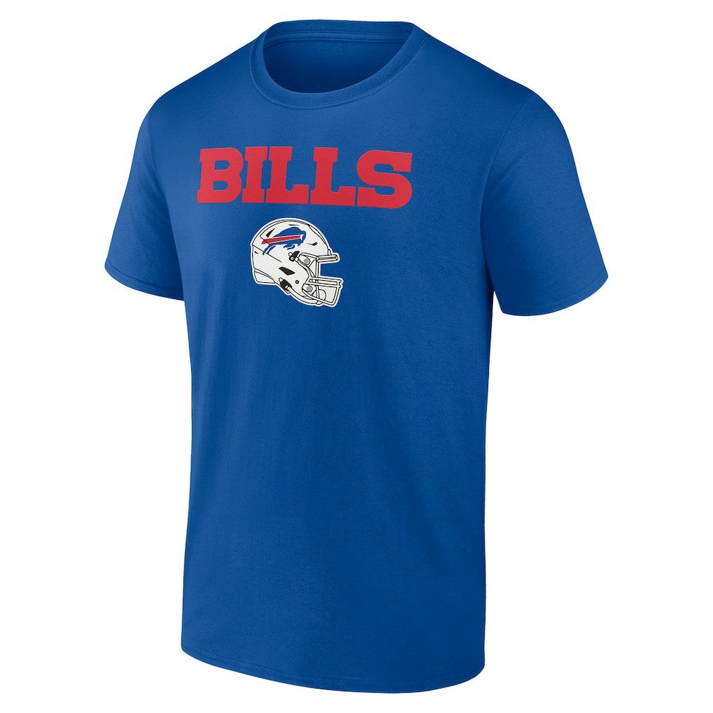 Buffalo Bills Personalized Name & Number Team Wordmark T-Shirt Royal