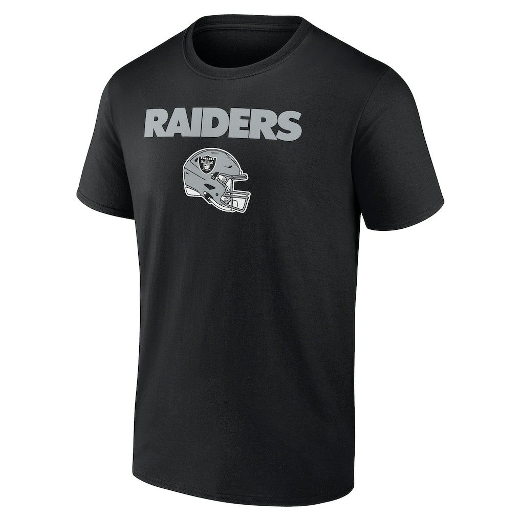 Las Vegas Raiders Personalized Name & Number Team Wordmark T-Shirt Black
