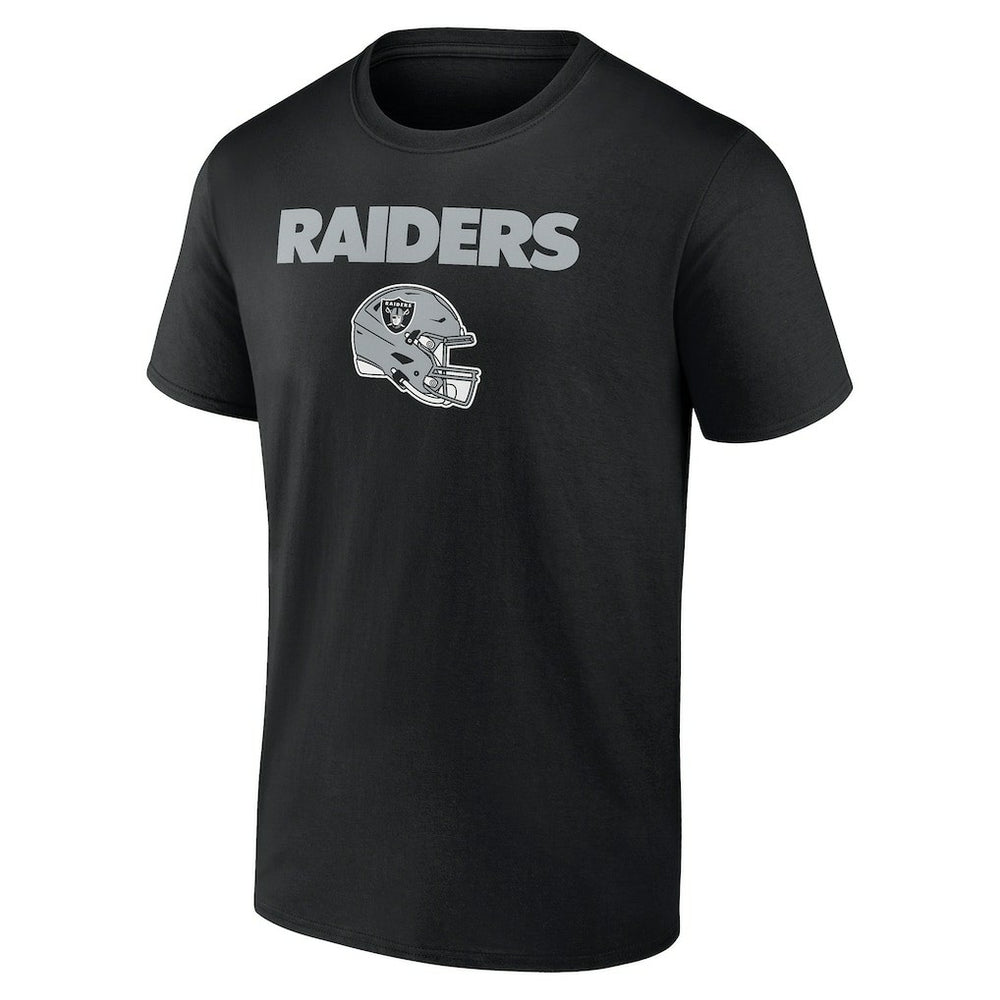 Las Vegas Raiders Personalized Name & Number Team Wordmark T-Shirt Black