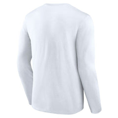 Tampa Bay Rays Fanatics Press Box Long Sleeve T-Shirt - White T-shirts