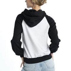 Los Angeles Lakers Lusso Women's Marlowe Tri-Blend Raglan Pullover Hoodie White