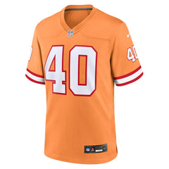 Mike Alstott Tampa Bay Buccaneers Throwback Game Jersey Orange