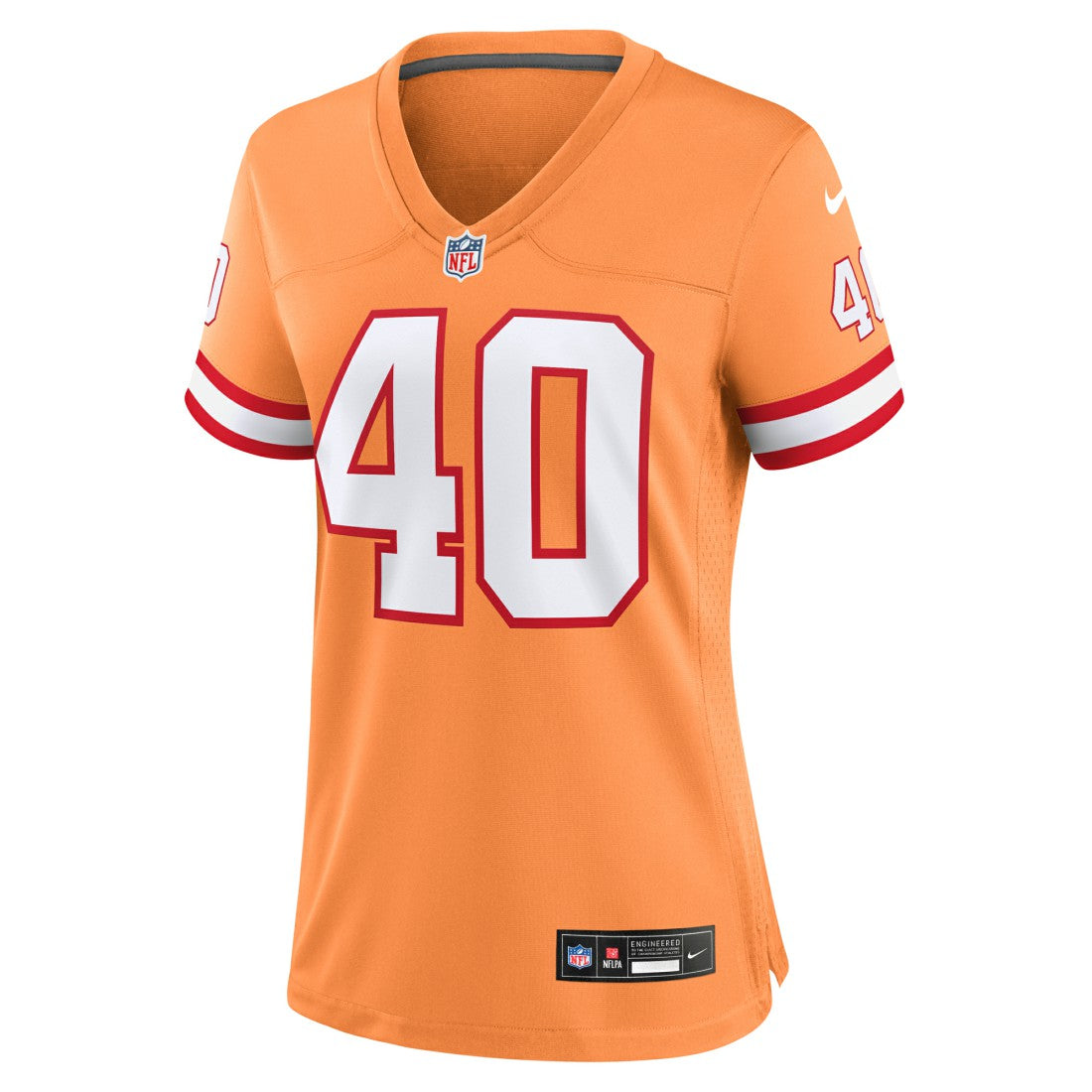 Mike Alstott Tampa Bay Buccaneers Women's Throwback Game Jersey Orange