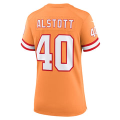 Mike Alstott Tampa Bay Buccaneers Women's Throwback Game Jersey Orange