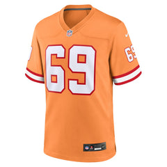 Cody Mauch Tampa Bay Buccaneers Alternate Game Jersey Orange