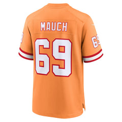 Cody Mauch Tampa Bay Buccaneers Alternate Game Jersey Orange