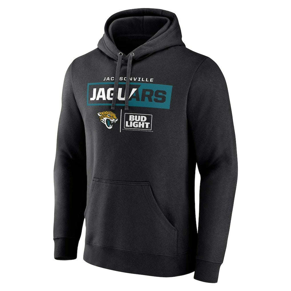 Jacksonville Jaguars NFL x Bud Light Pullover Hoodie Black