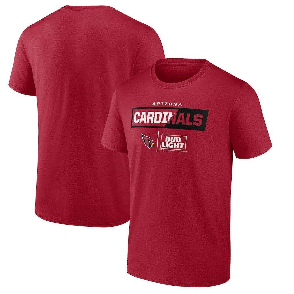 Arizona Cardinals NFL x Bud Light T-Shirt Cardinal