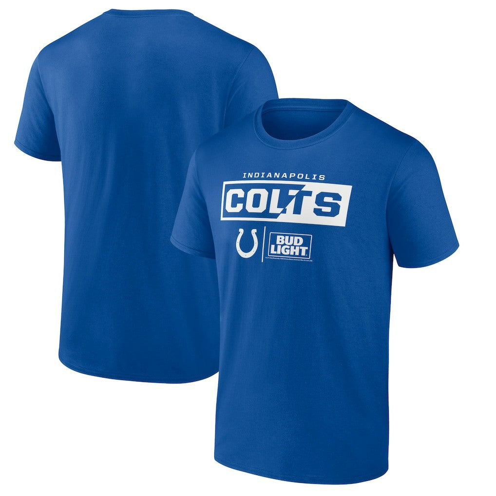 Indianapolis Colts NFL x Bud Light T-Shirt Royal