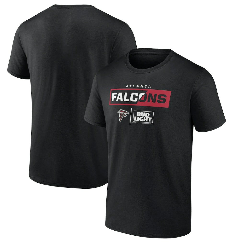 Atlanta Falcons NFL x Bud Light T-Shirt Black