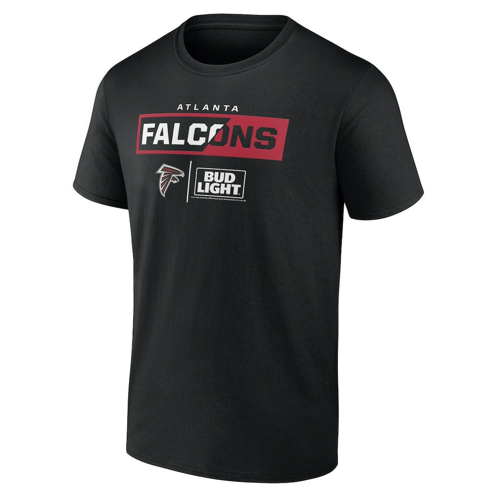 Atlanta Falcons NFL x Bud Light T-Shirt Black