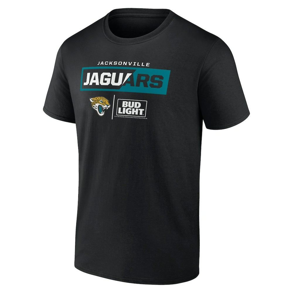 Jacksonville Jaguars NFL x Bud Light T-Shirt Black