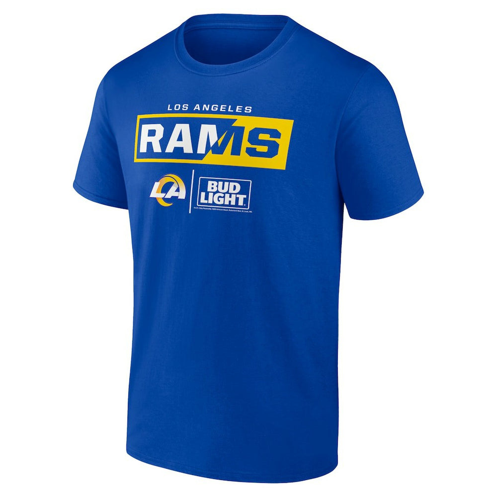 Los Angeles Rams NFL x Bud Light T-Shirt Royal