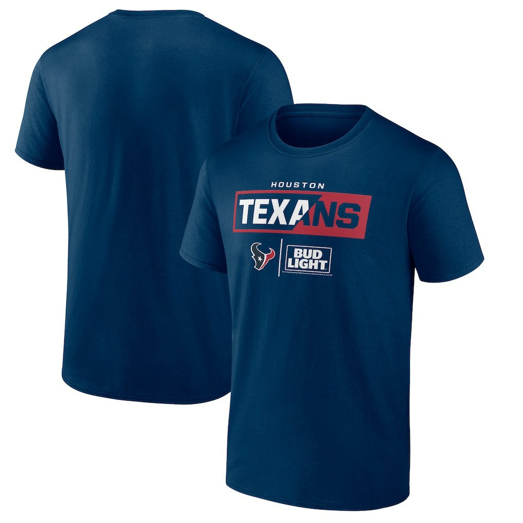 Houston Texans NFL x Bud Light T-Shirt Navy