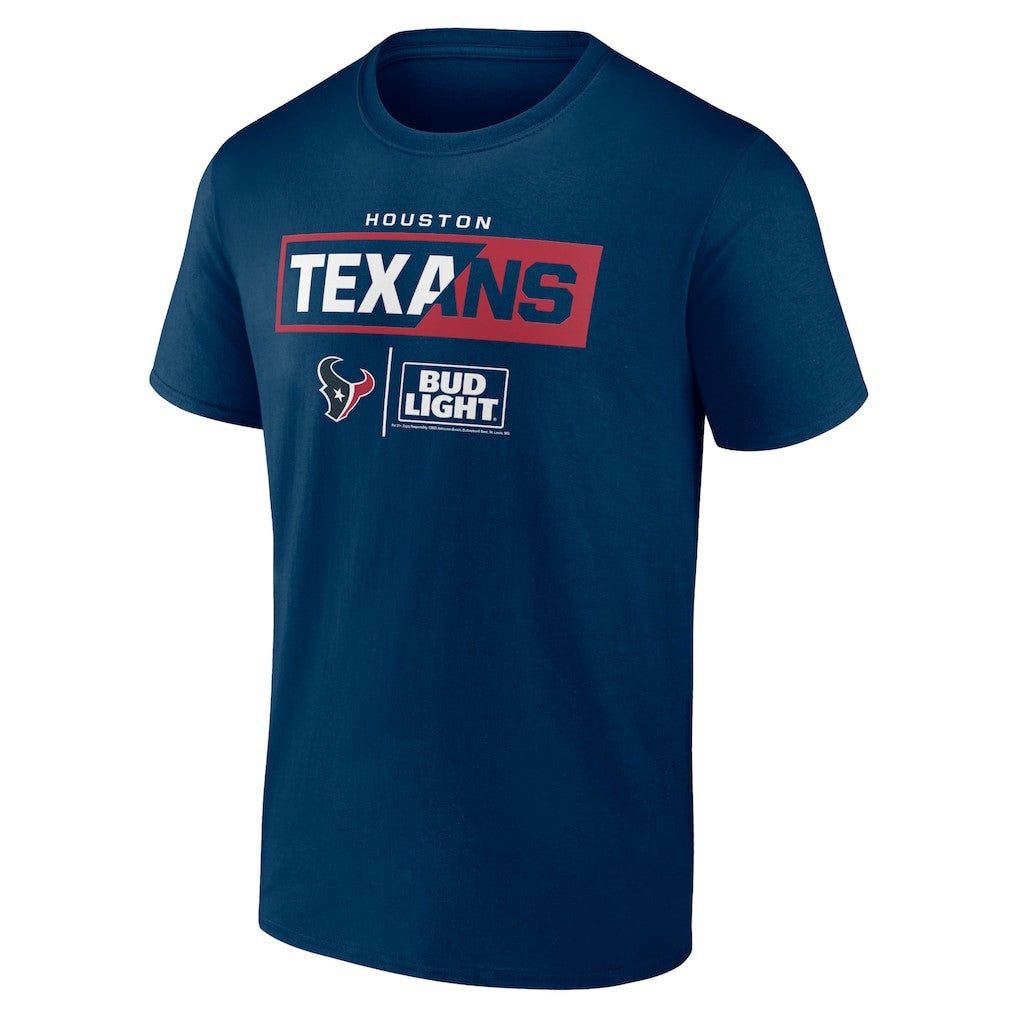Houston Texans NFL x Bud Light T-Shirt Navy