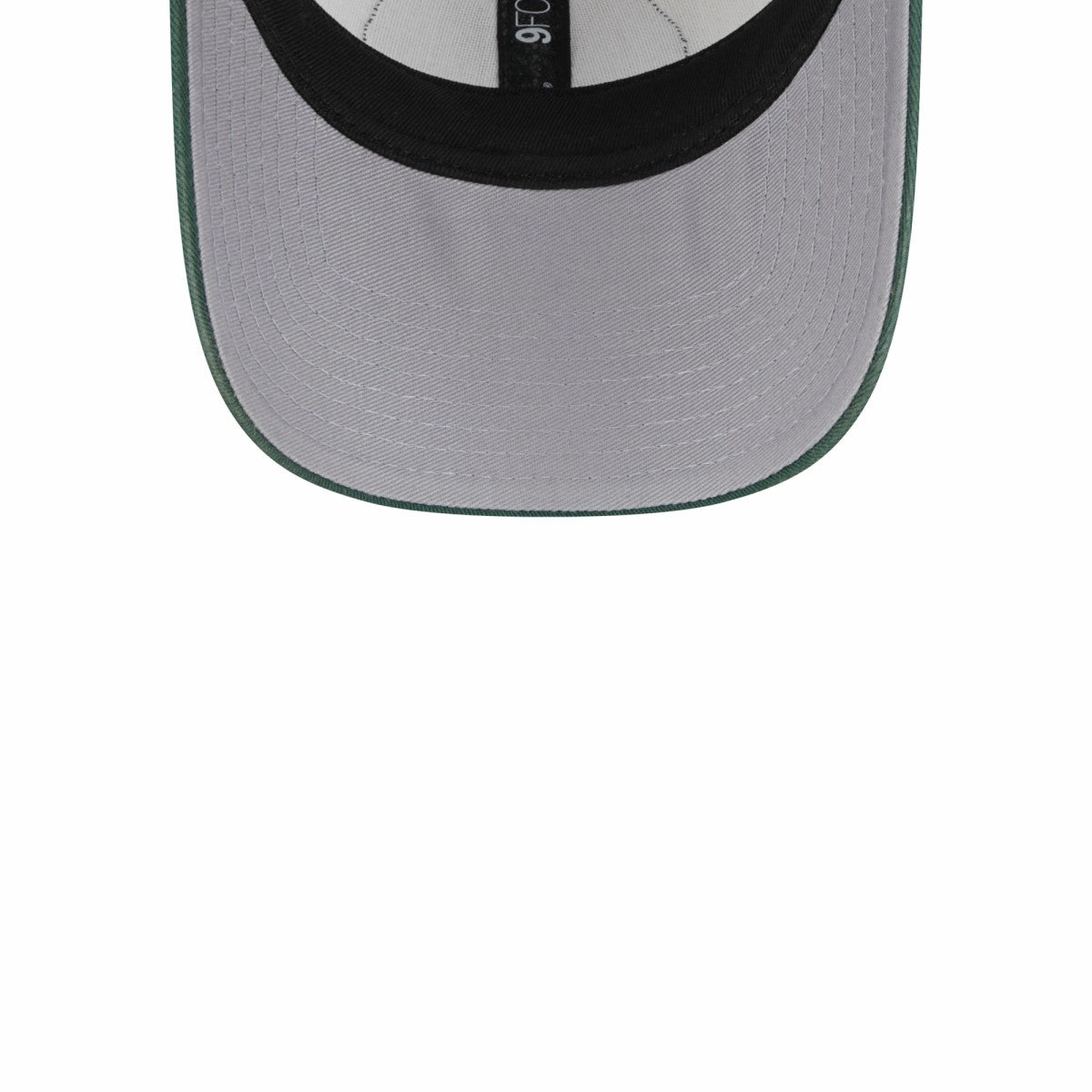 Milwaukee Bucks Throwback Patch Trucker 9FORTY Adjustable Hat Khaki/Hunter Green