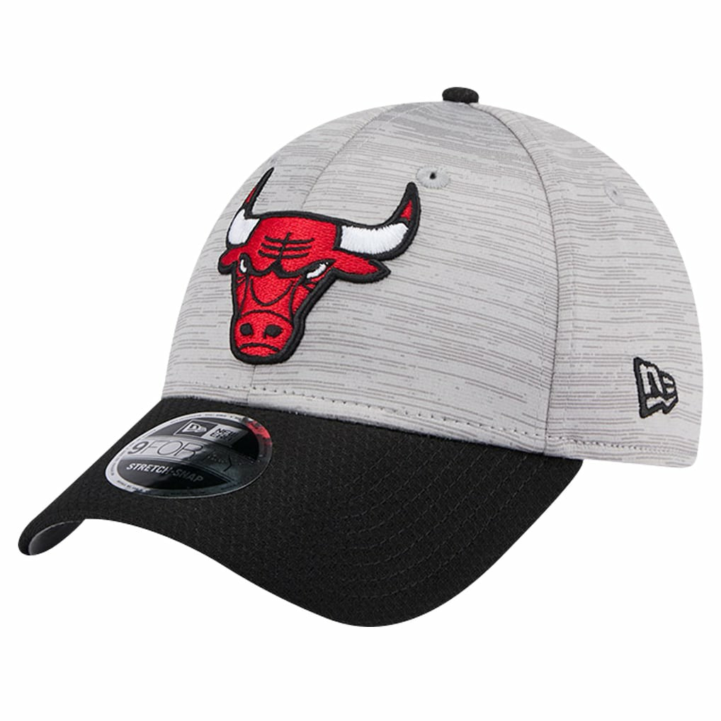 Chicago Bulls Active Digi-Tech Two-Tone 9FORTY Adjustable Hat Heather Gray/Black