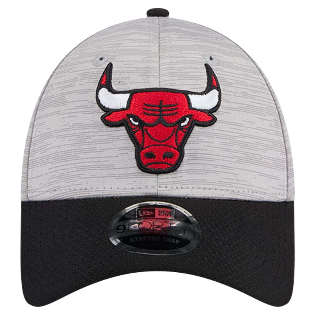 Chicago Bulls Active Digi-Tech Two-Tone 9FORTY Adjustable Hat Heather Gray/Black