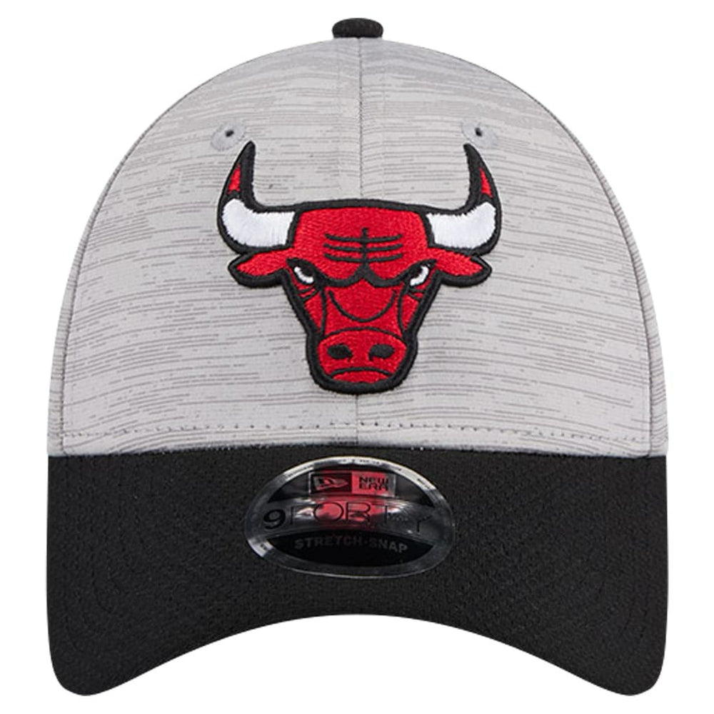 Chicago Bulls Active Digi-Tech Two-Tone 9FORTY Adjustable Hat Heather Gray/Black