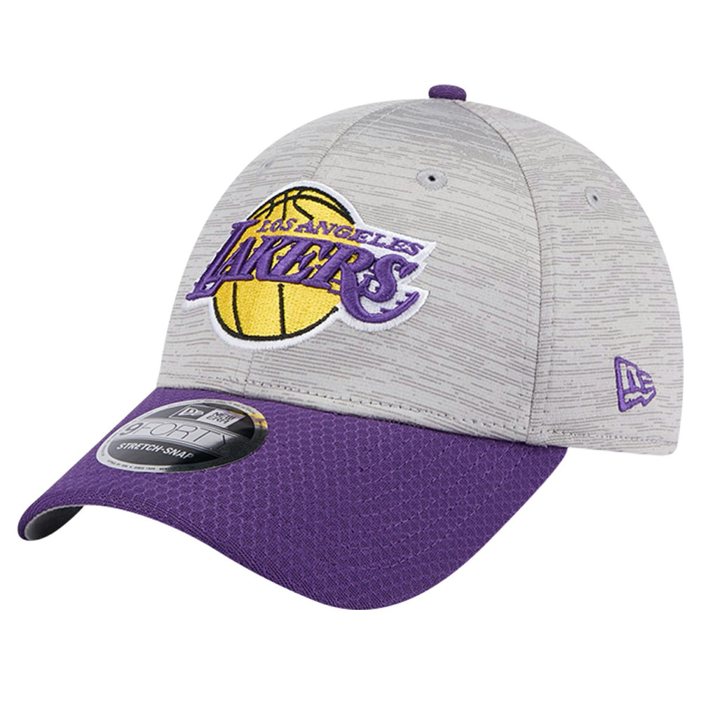 Los Angeles Lakers Active Digi-Tech Two-Tone 9FORTY Adjustable Hat Heather Gray/Purple