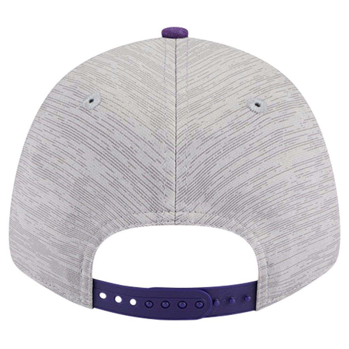 Los Angeles Lakers Active Digi-Tech Two-Tone 9FORTY Adjustable Hat Heather Gray/Purple