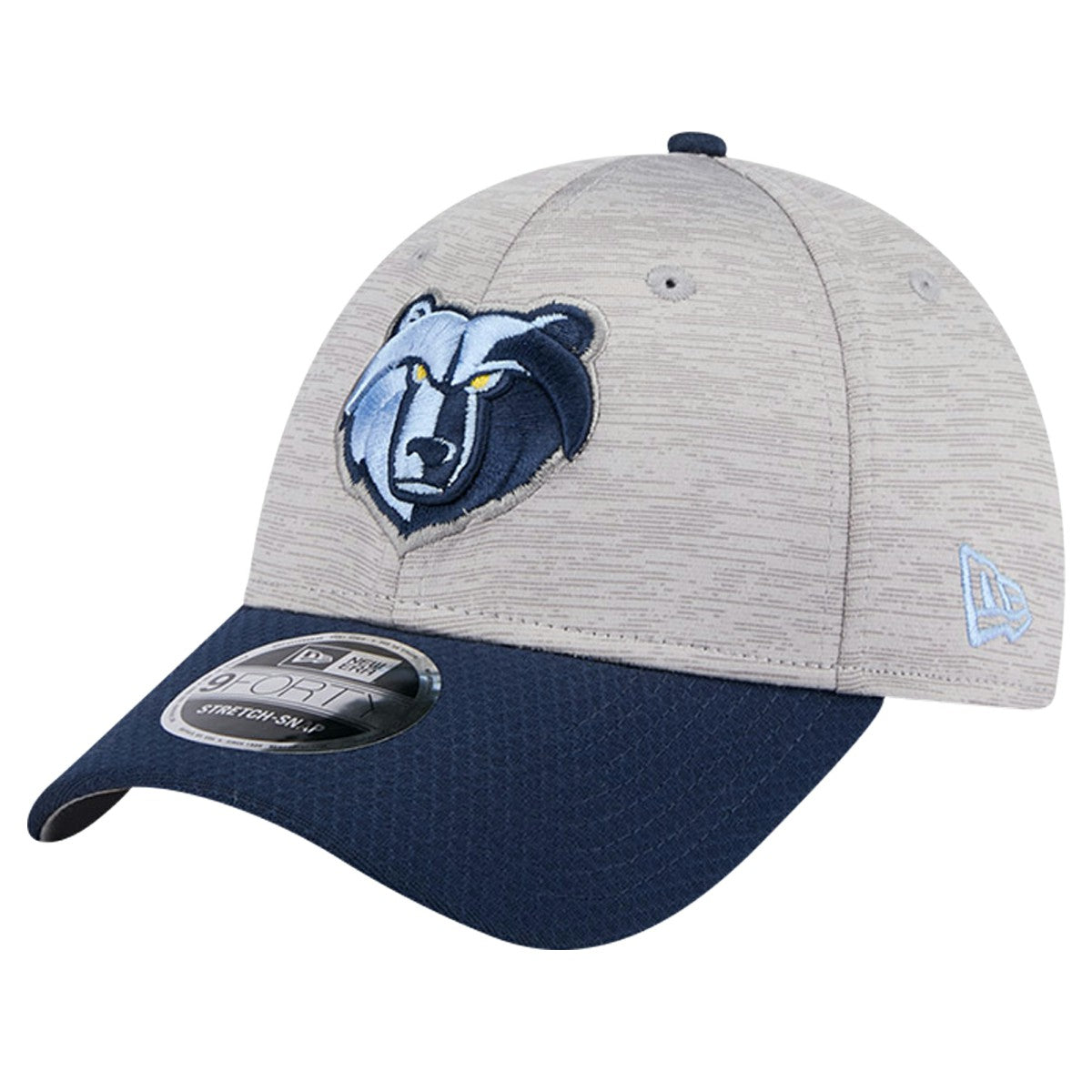 Memphis Grizzlies Active Digi-Tech Two-Tone 9FORTY Adjustable Hat Heather Gray/Navy