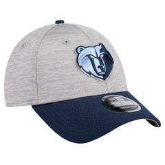 Memphis Grizzlies Active Digi-Tech Two-Tone 9FORTY Adjustable Hat Heather Gray/Navy