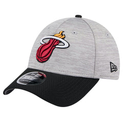 Miami Heat Active Digi-Tech Two-Tone 9FORTY Adjustable Hat Heather Gray/Black
