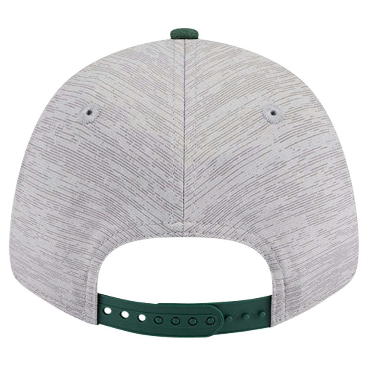 Milwaukee Bucks Active Digi-Tech Two-Tone 9FORTY Adjustable Hat Heather Gray/Hunter Green