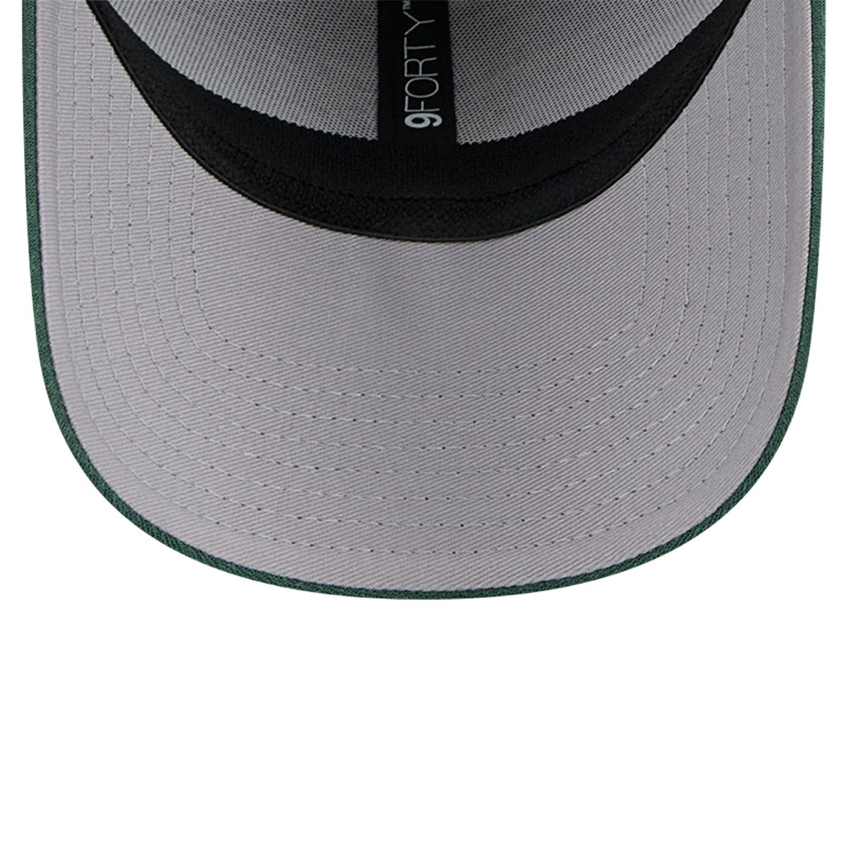 Milwaukee Bucks Active Digi-Tech Two-Tone 9FORTY Adjustable Hat Heather Gray/Hunter Green