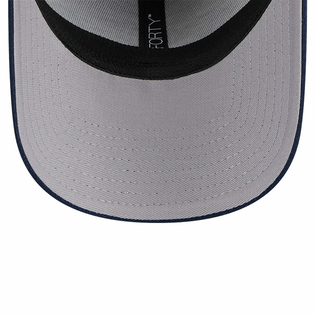 New Orleans Pelicans Active Digi-Tech Two-Tone 9FORTY Adjustable Hat Heather Gray/Navy
