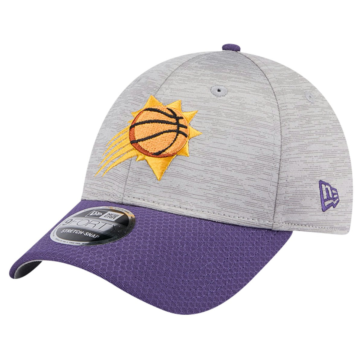 Phoenix Suns Active Digi-Tech Two-Tone 9FORTY Adjustable Hat Heather Gray/Purple