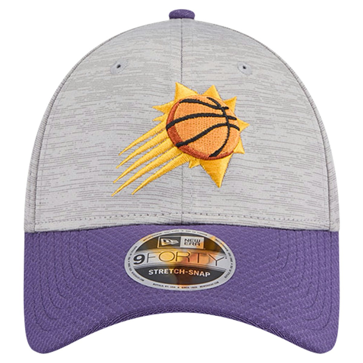 Phoenix Suns Active Digi-Tech Two-Tone 9FORTY Adjustable Hat Heather Gray/Purple