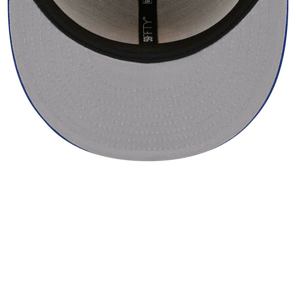 Golden State Warriors Gameday Wordmark 59FIFTY Fitted Hat Royal/Gold