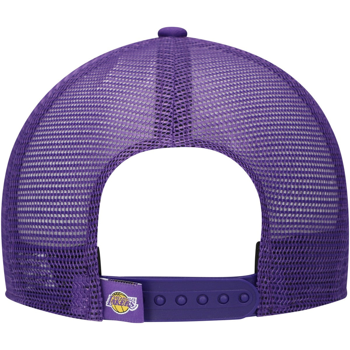 Los Angeles Lakers Youth Court Sport Mascot 9FIFTY Snapback Hat White/Purple