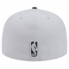 New Orleans Pelicans Active Color Camo Visor 59FIFTY Fitted Hat Gray