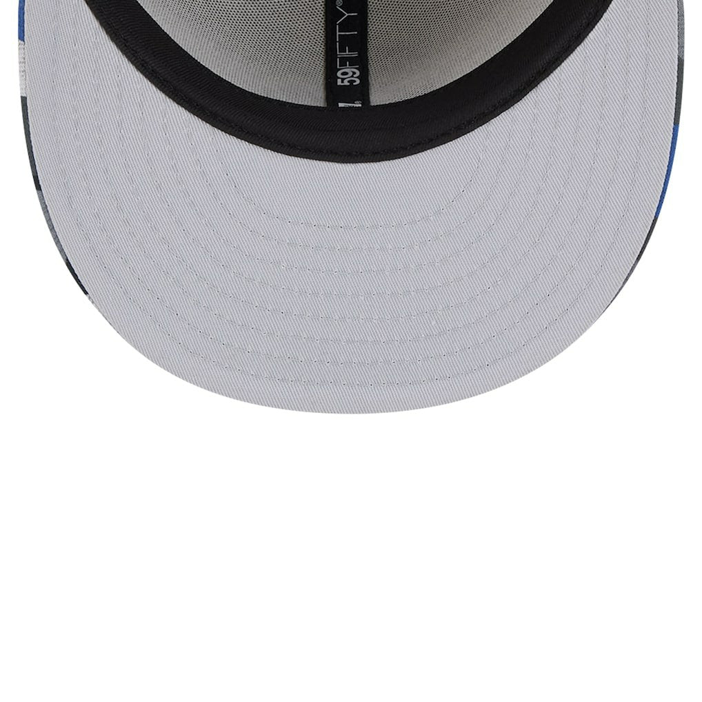 Philadelphia 76ers Active Color Camo Visor 59FIFTY Fitted Hat Gray